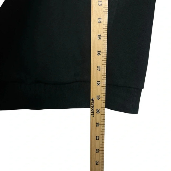 Nike Kids Solid Black Basic Hoodie Size Medium - Picture 5 of 7